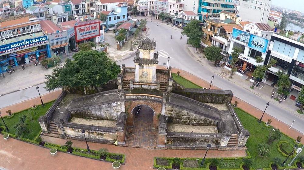 Cấu trúc 3 tầng độc đáo của cổng thành